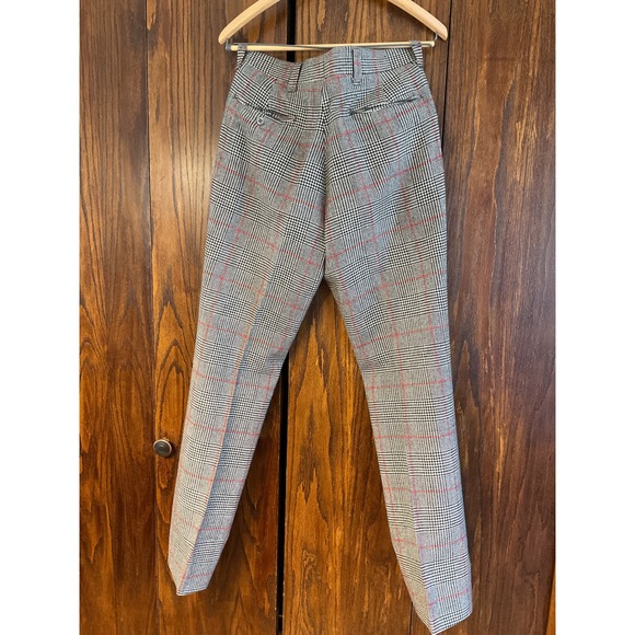 Red and Houndstooth Plaid Wool Suit Set - Picture 12 of 15